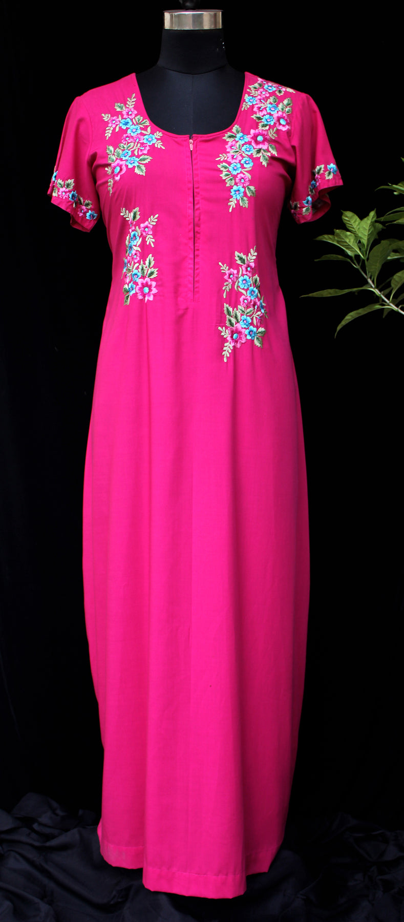 Ladies Nighty manufacturer & Wholesalers Cont. 9967342404/02224311213 |  Basic dress pattern, Salwar neck designs, Dress neck designs